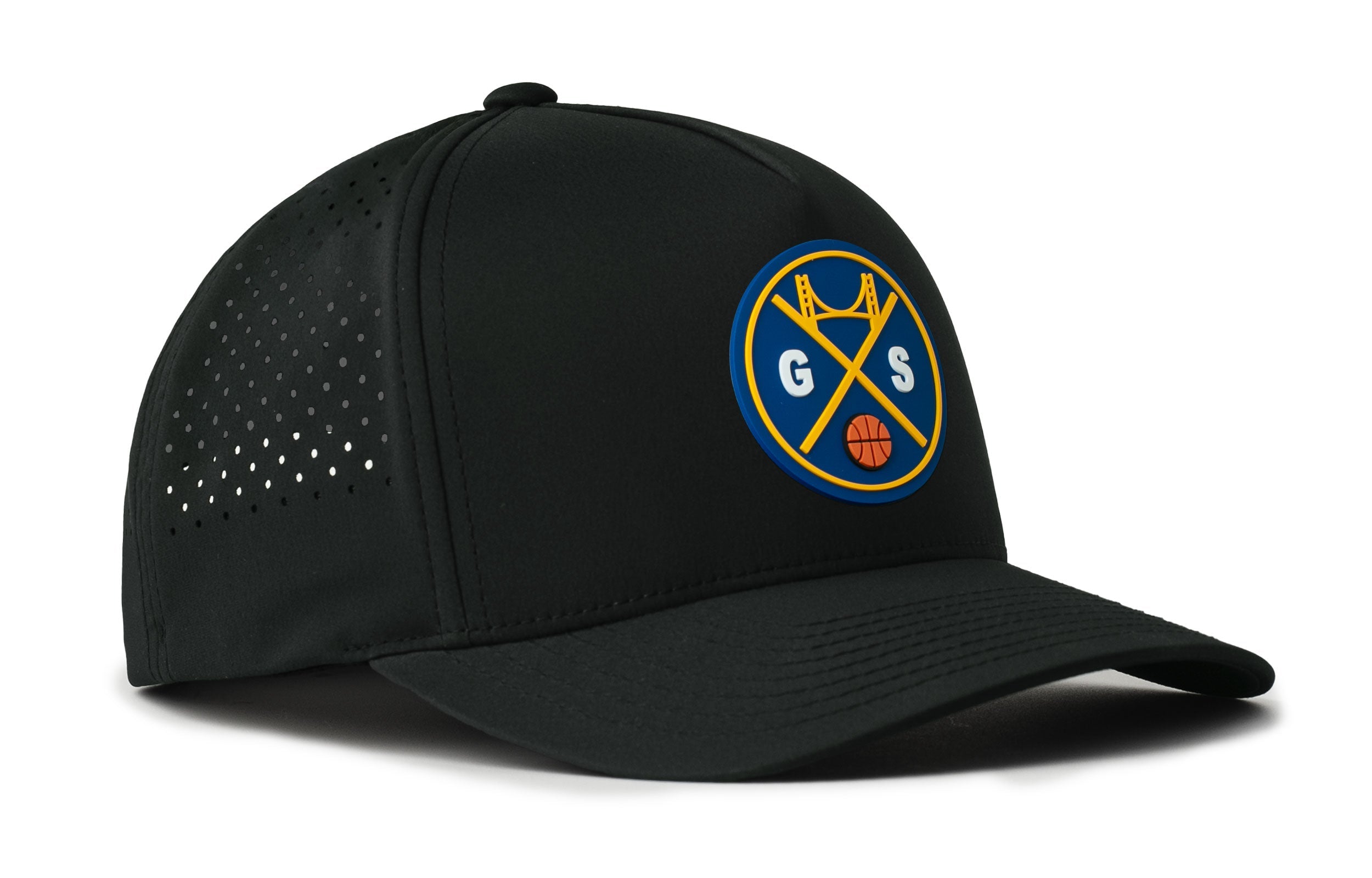 San Francisco Basketball Performance 5-Panel Hat  |  GS X Flexfit® Snapback