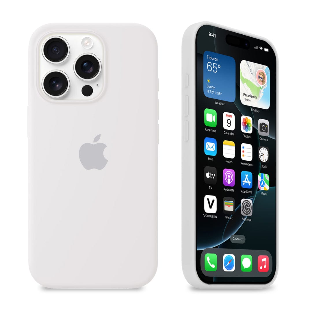 iPhone Silicone Case (White)